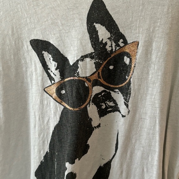 J. Crew | Collector Tee- Cool Boston Terrier - Picture 3 of 3